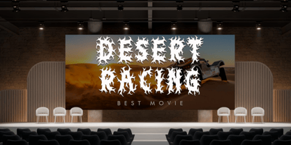 Ghost Darko Font Poster 3