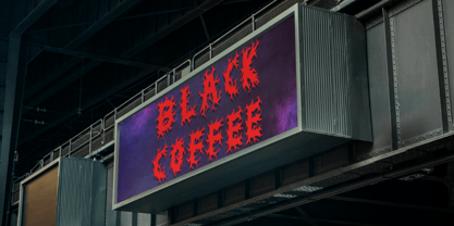 Ghost Darko Font Poster 4