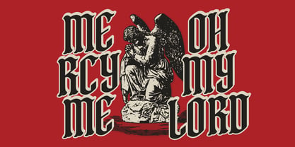 Mythic Griffin Font Poster 2