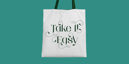 Mailing Signal Font Poster 3