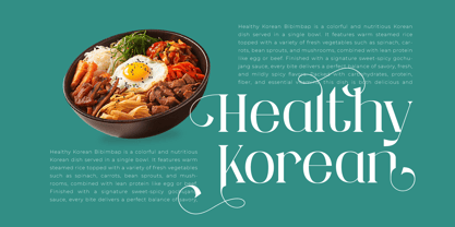 Mailing Signal Font Poster 6