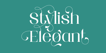 Mailing Signal Font Poster 2