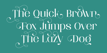 Mailing Signal Font Poster 4