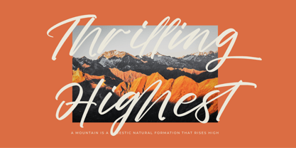 Cocktail Bigoter Font Poster 5