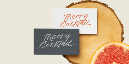 Cocktail Bigoter Font Poster 8