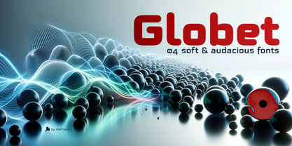 Globet Round Font Poster 7