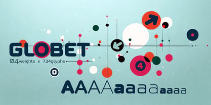 Globet Round Font Poster 8