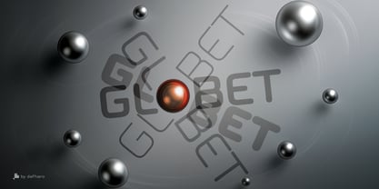 Globet Round Font Poster 3