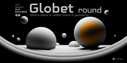 Globet Round Font Poster 15