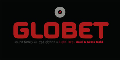 Globet Round Font Poster 9