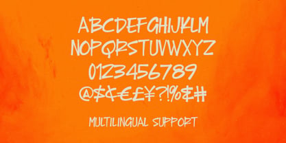 MC Baquan Starlay Font Poster 4