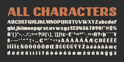 Casile Font Poster 6