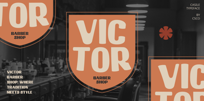 Casile Font Poster 5