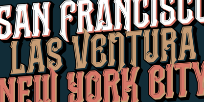 Vintoria Font Poster 4