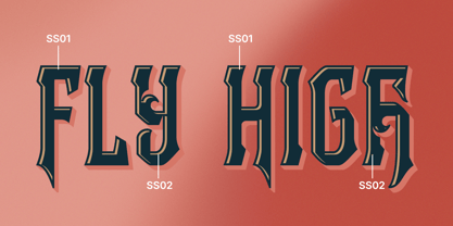 Vintoria Font Poster 10