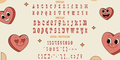 Twist Love Font Poster 5