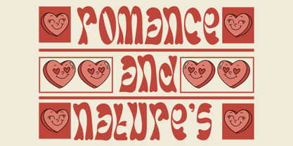 Twist Love Font Poster 4