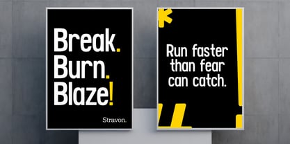 Kravo Font Poster 11