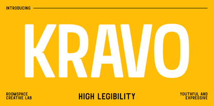 Kravo Font Poster 1