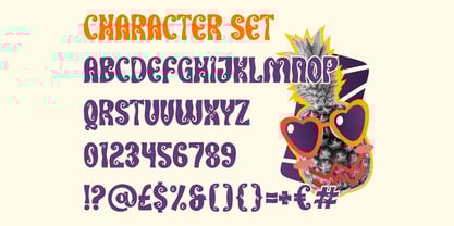 Chromafunk Font Poster 5