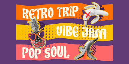 Chromafunk Font Poster 2