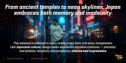 Nikkei Punk Font Poster 5