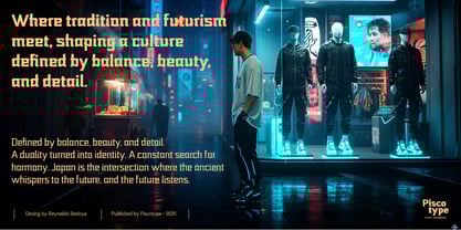 Nikkei Punk Font Poster 4