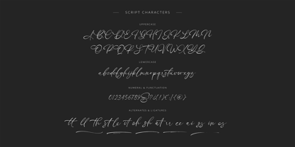 Marc & Amorist Font Poster 12