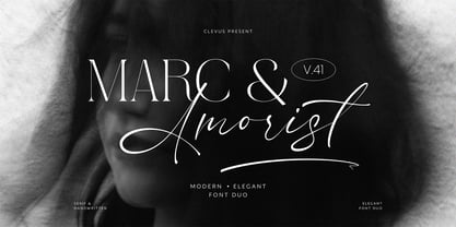 Marc & Amorist Font Poster 1