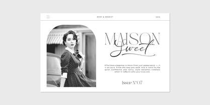 Marc & Amorist Font Poster 9