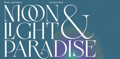 Meravila VF Font Poster 5