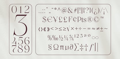 Meravila VF Font Poster 15