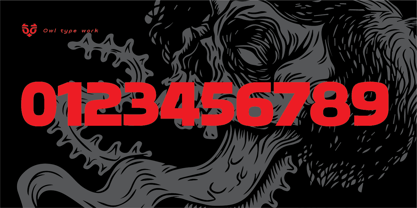 Boulder Rounded O Font Poster 3