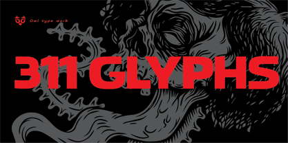 Boulder Rounded O Font Poster 4