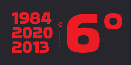 Boulder Rounded O Font Poster 12