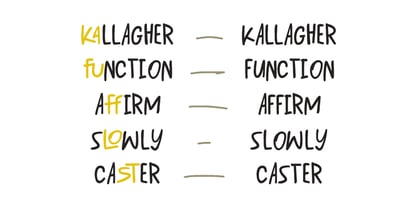 MC Levand Kastors Font Poster 7