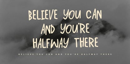 MC Levand Kastors Font Poster 2