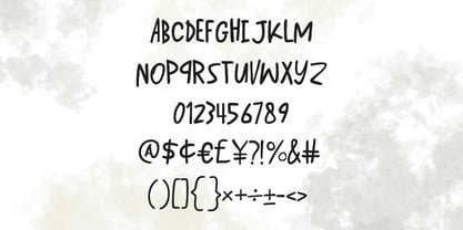 MC Levand Kastors Font Poster 5