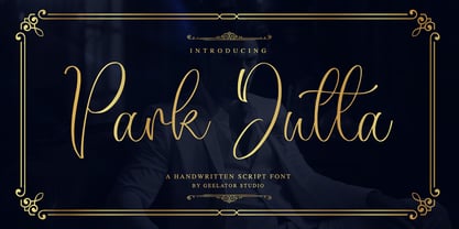 Park Dutta Font Poster 1