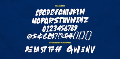 MC Whereva Font Poster 5