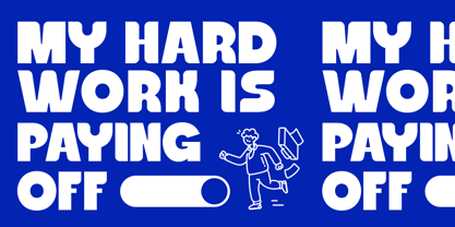 Synorix Font Poster 3