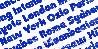 Synorix Font Poster 2