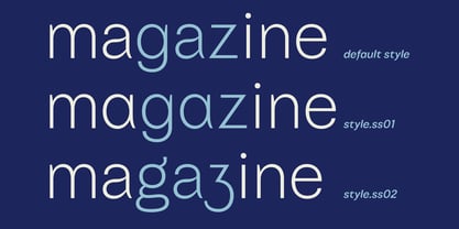 Franzi Variable Font Poster 9