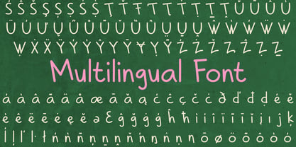 Naraa Font Poster 4