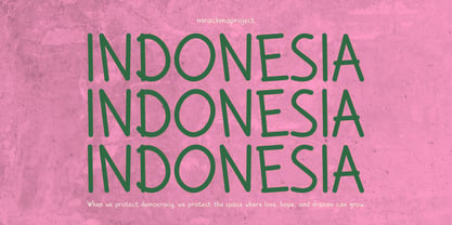 Naraa Font Poster 5
