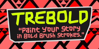 Trebold Font Poster 1