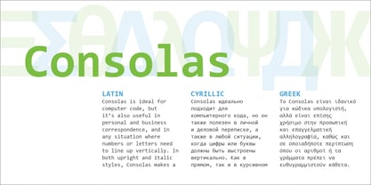Consolas Font Poster 4