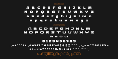 Grenbold Font Poster 9