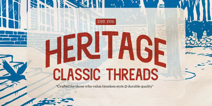 Herald Town Font Poster 3