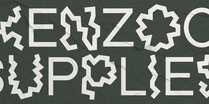 Kenzoo Supplies Font Poster 5